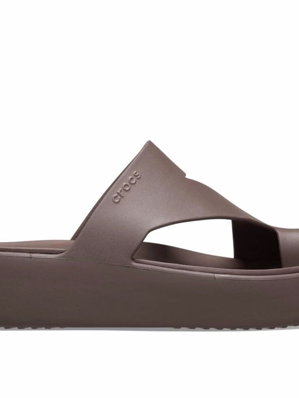 CROCS Women's Brown Get away Platform Sandal